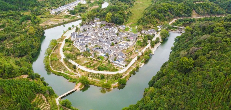 祁門：山水環繞古村生態如畫